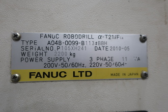 2010 FANUC ROBODRILL ALPHA-T21IFLA Vertical Machining Centers CNC | CNC EXCHANGE (14)