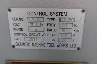 2011 OKAMOTO IGM-2MB Internal Grinders | CNC EXCHANGE (13)